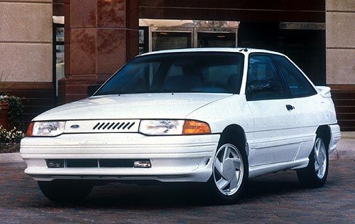 1991 ford escort wagon Hot blonde interracial