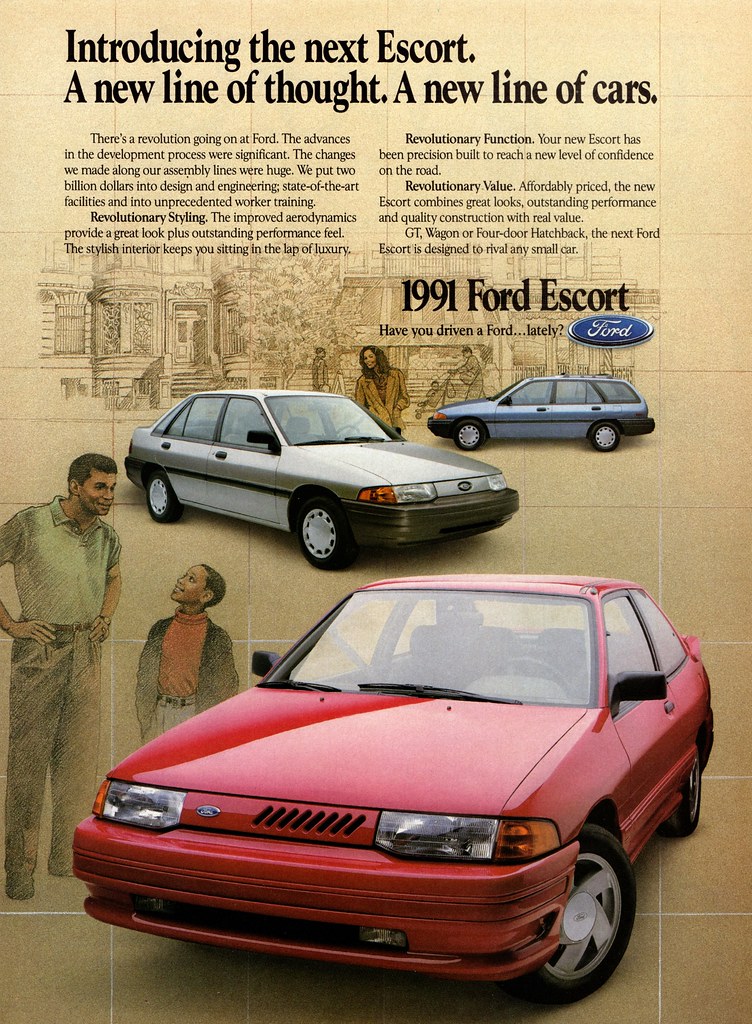 1991 ford escort wagon Aria young porn