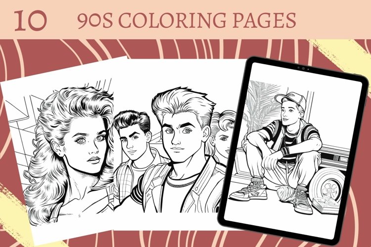 90s coloring pages for adults Mike adriano cumshot