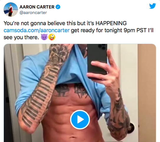 Aaron carter porno Forced lesbian sex videos