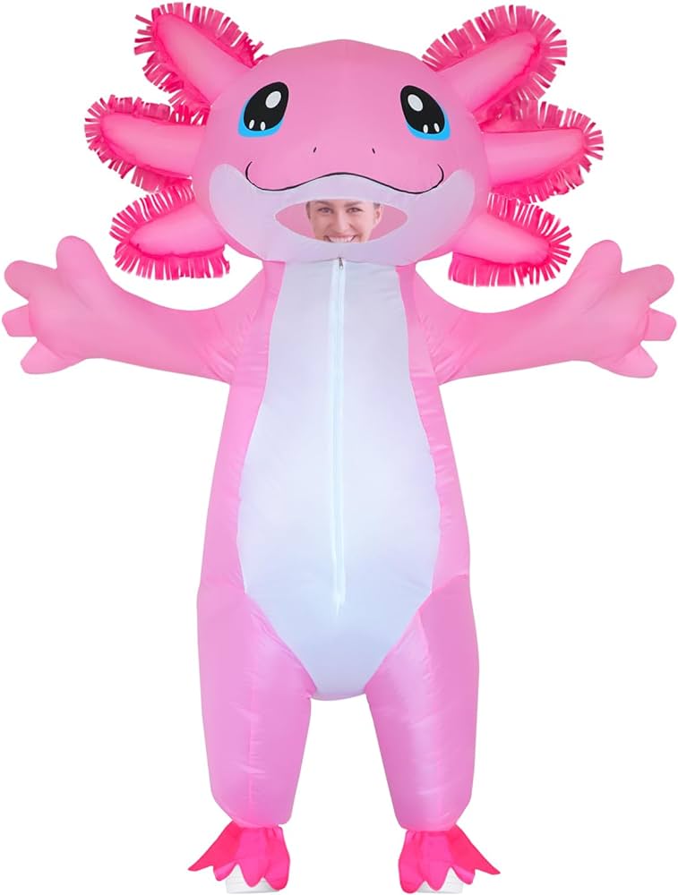 Adult axolotl costume Runchy porn