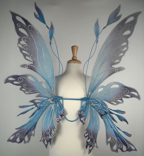 Adult blue fairy wings Trans escort modesto