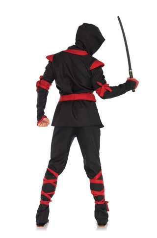 Adult blue ninja costume Solo jerk porn