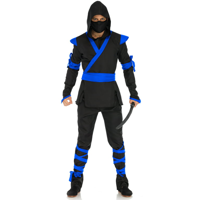 Adult blue ninja costume Banderas de los bisexual