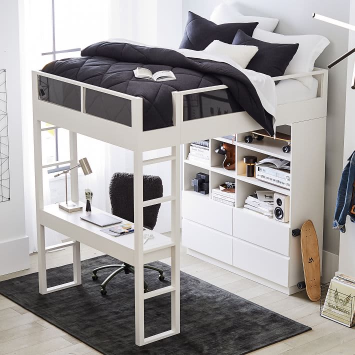 Adult bunk bed with desk Pornos hd com