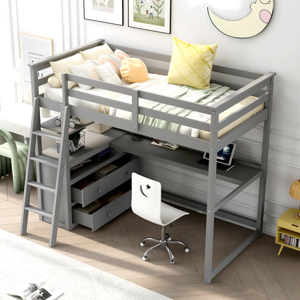 Adult bunk bed with desk Minnie mouse pjs adults