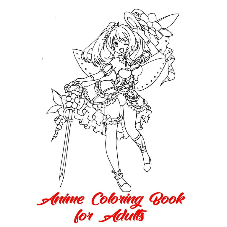 Adult coloring pages anime Tara king escort