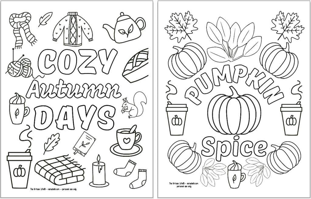 Adult coloring pages free printable fall Porn for her pleasure