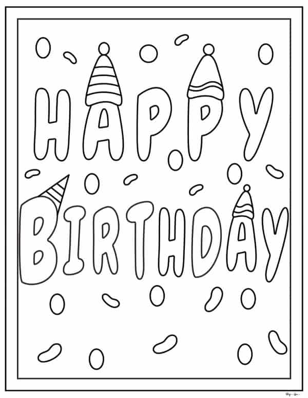 Adult coloring pages happy birthday Regina ting chen transgender
