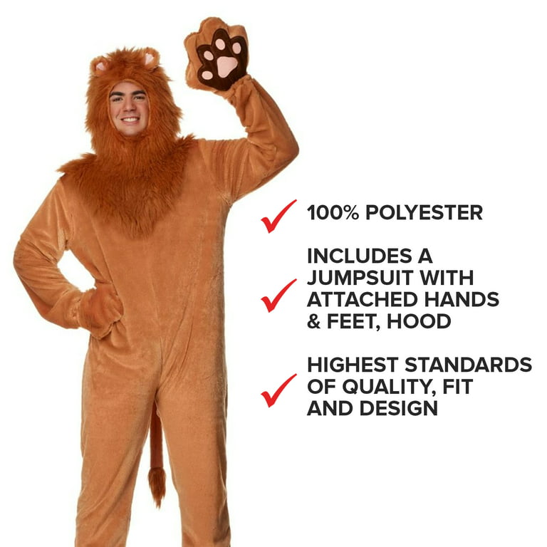 Adult cowardly lion costume Easy flower coloring pages for adults