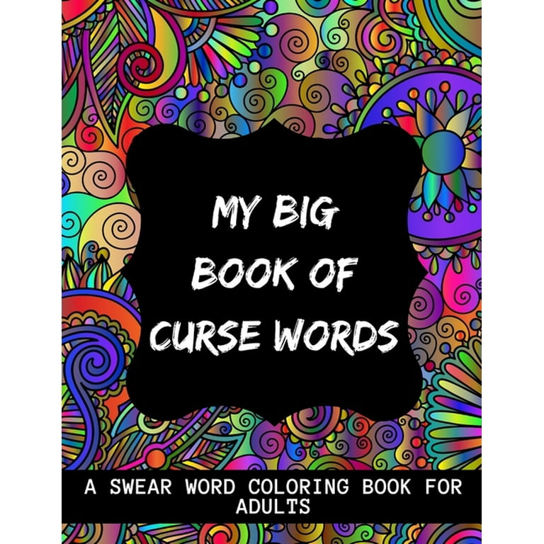 Adult curse word coloring book Balls gay porn