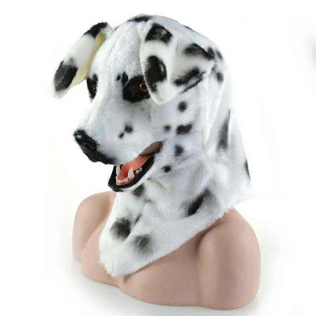Adult dalmatian dog costume Lesbian gropping