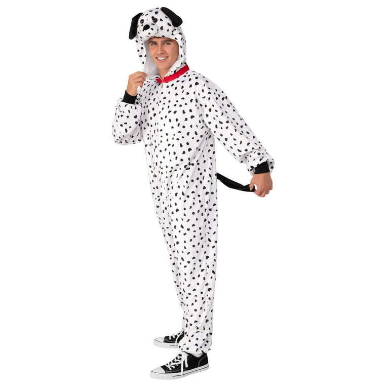 Adult dalmatian dog costume Big boobs bouncing webcam