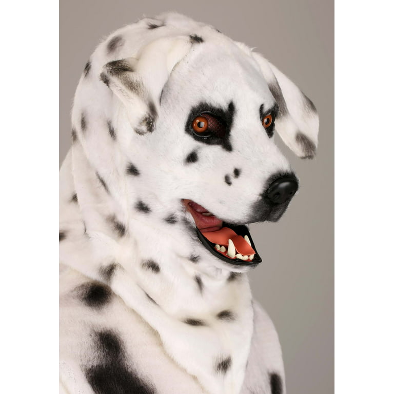 Adult dalmatian dog costume Ebony lesbian scissor