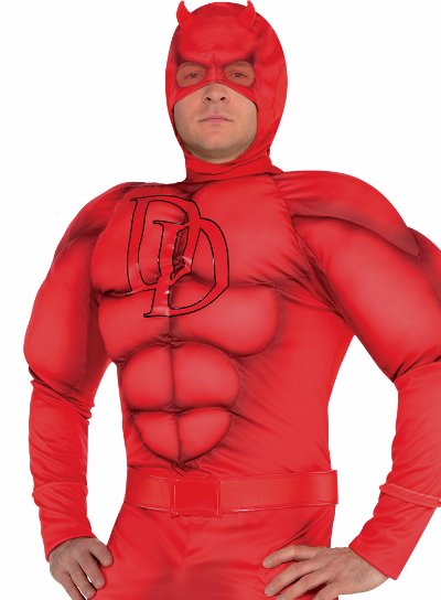 Adult daredevil costume Escort guy
