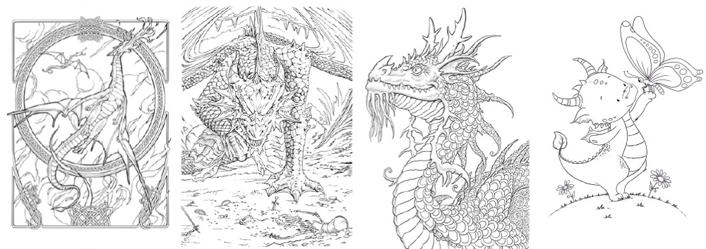 Adult dragon coloring page Top german porn stars
