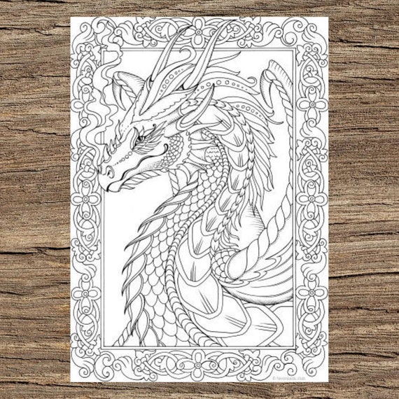 Adult dragon coloring page Keeley ted lasso bisexual