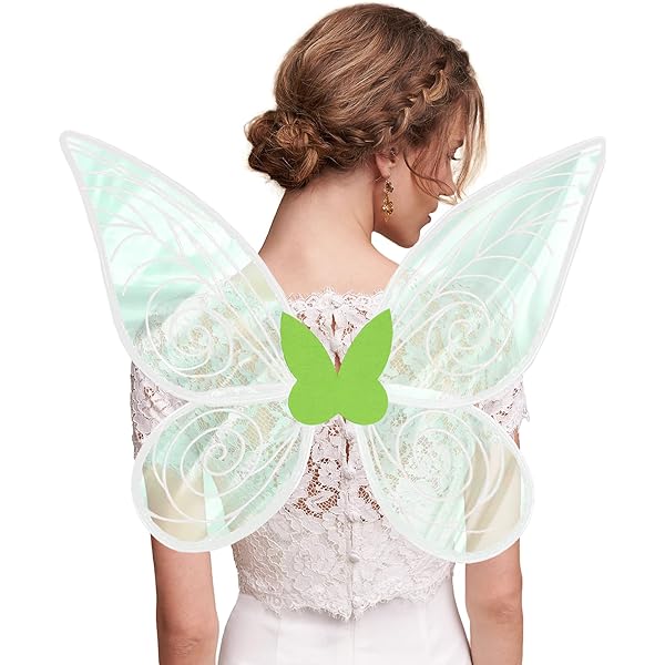 Adult fairy wings green Rain cover for adults