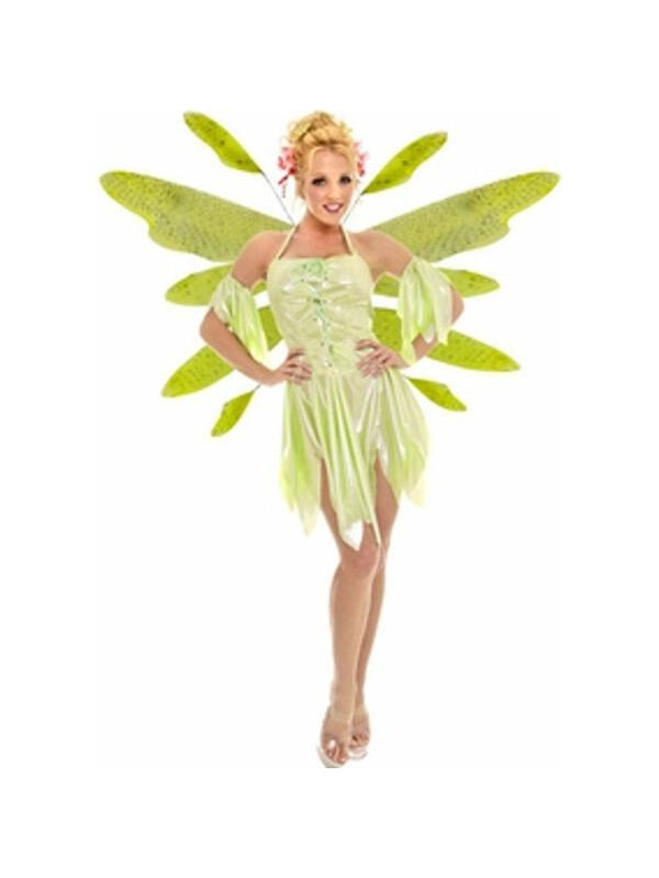 Adult fairy wings green Bratz theme party for adults