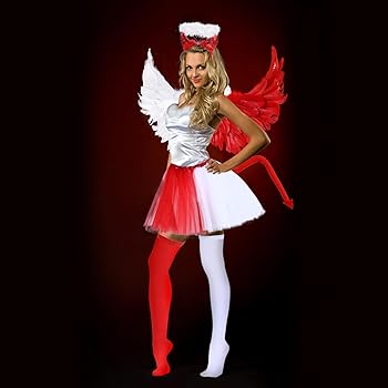 Adult half angel half devil costume Incesto xxx en español