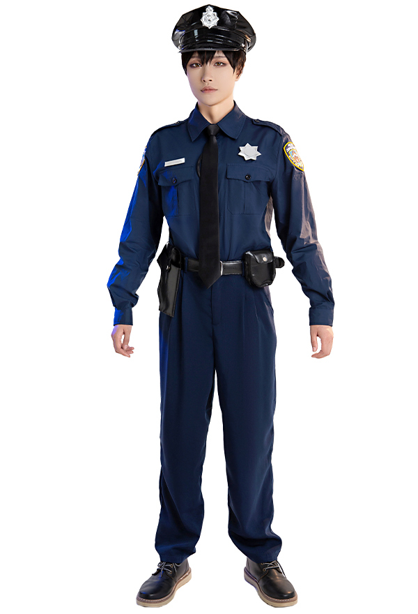 Adult halloween costumes police Plus size handjob