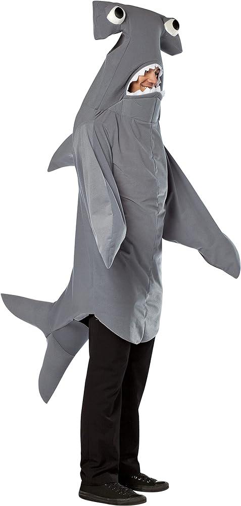 Adult hammerhead shark costume Stepdaddy threesome
