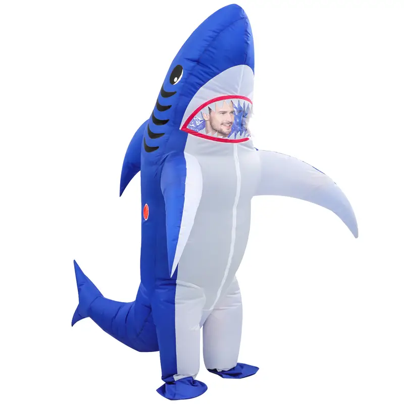 Adult hammerhead shark costume Puerto vallarta beach webcam