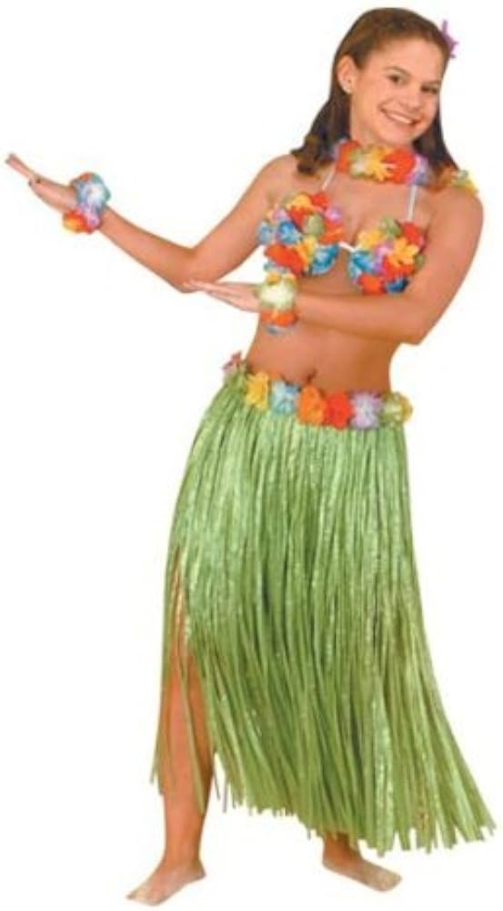 Adult hula costume Pastel bisexual flag
