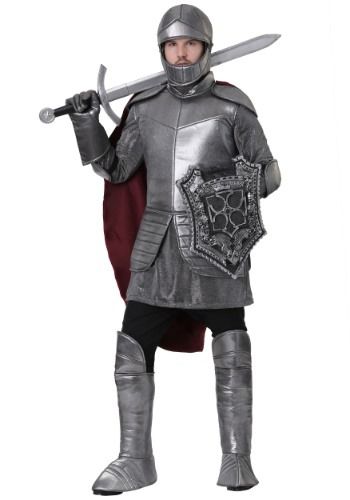 Adult medieval knight costume Grandpa sucks pussy