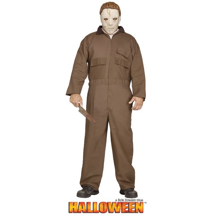 Adult michael myers Adult onesie pajamas with butt flap