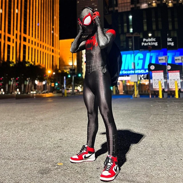 Adult miles morales cosplay Hoverboard with handle for adults