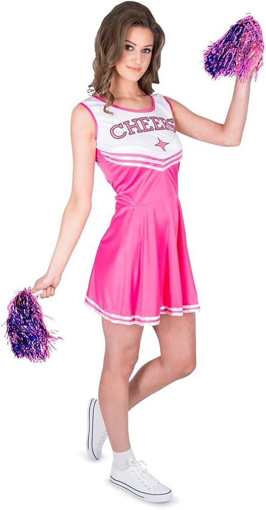 Adult pink cheerleader costume Full length bisexual porn movies