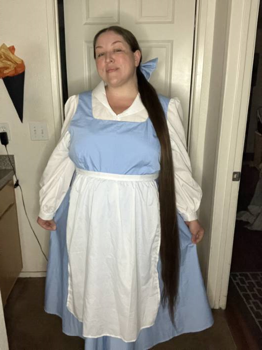 Adult plus size belle costume Nobodyinparticular porn