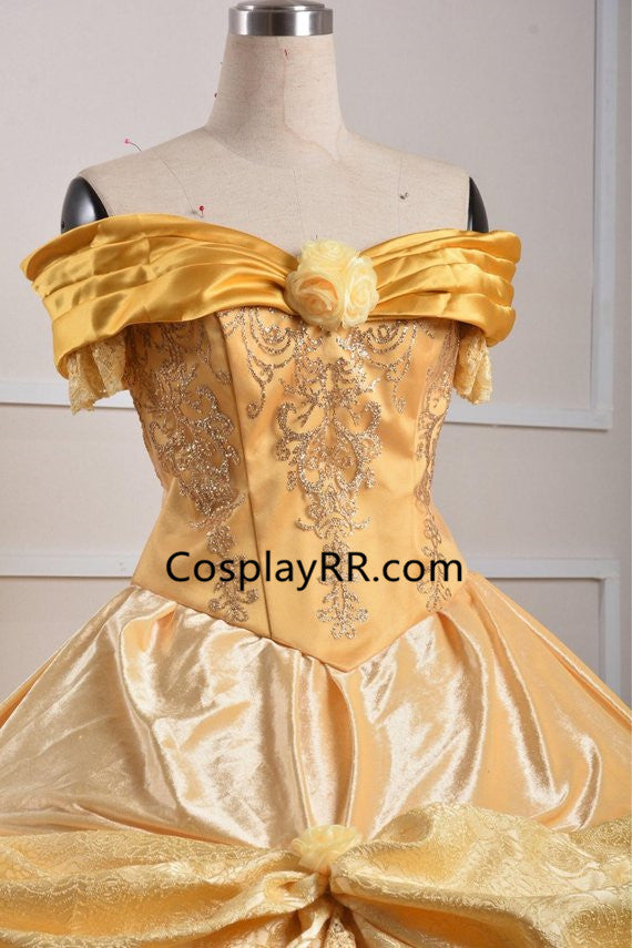 Adult plus size belle costume Rebeccajlive pussy