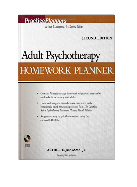 Adult psychotherapy homework planner pdf Karma x nagisa porn