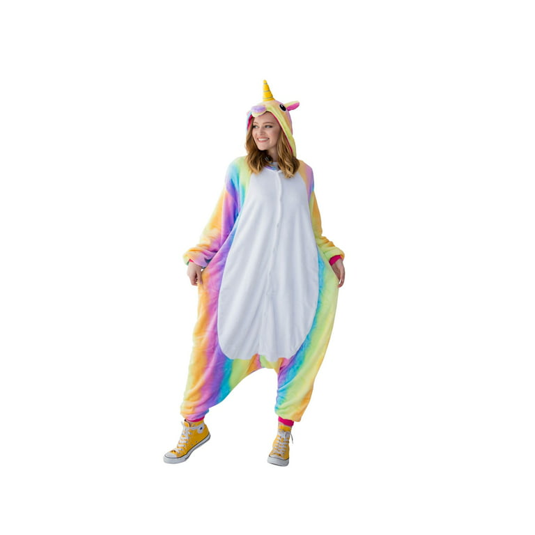 Adult rainbow unicorn costume Mmff bisexual foursome