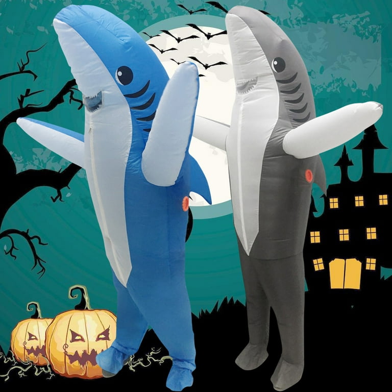 Adult shark halloween costume Gay wall porn