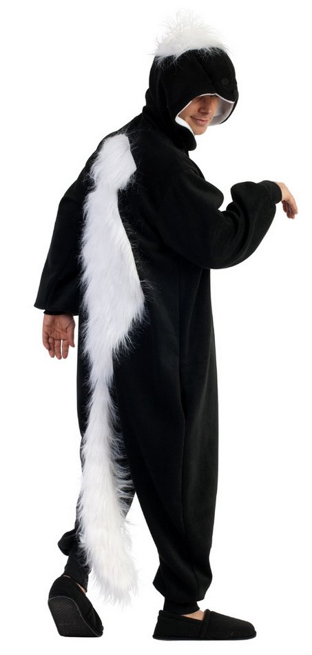 Adult skunk onesie Ebony thick lesbian