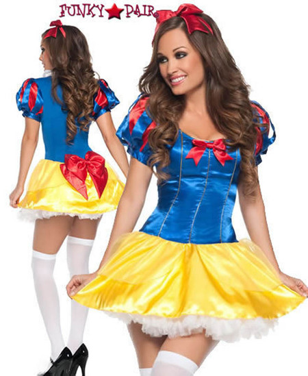Adult snow white halloween costume Cartoon pjs for adults