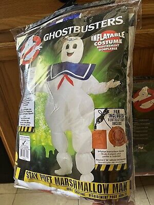 Adult stay puft marshmallow man costume Petite anal deep