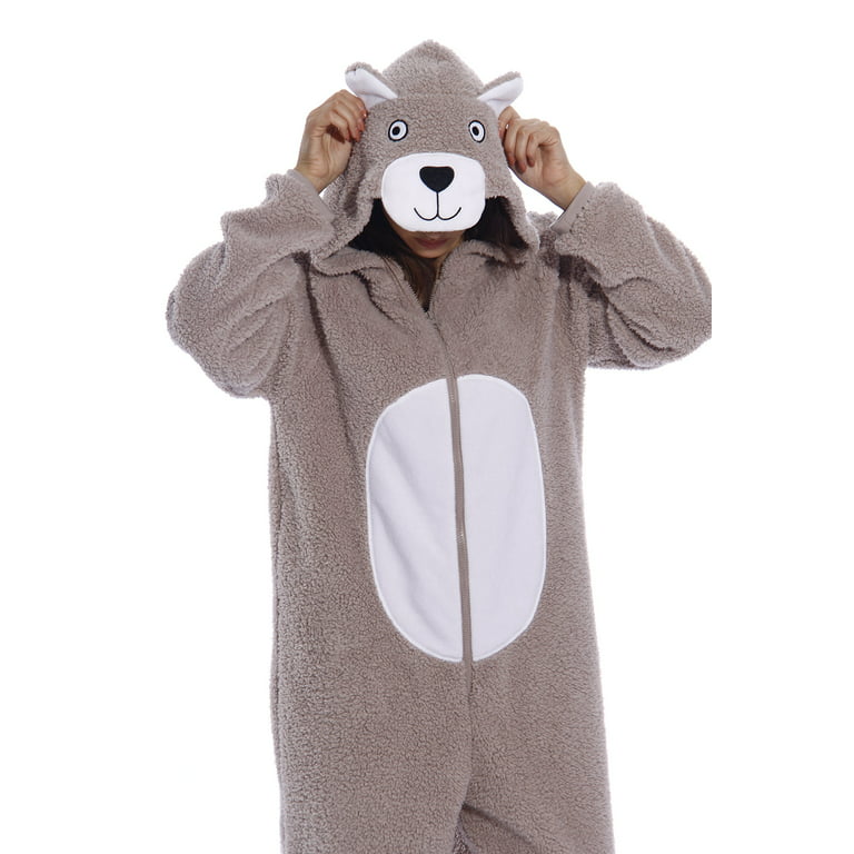 Adult teddy bear pajamas Walkers at walgreens for adults