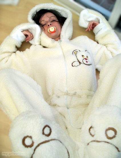 Adult teddy bear pajamas Escort lewiston maine