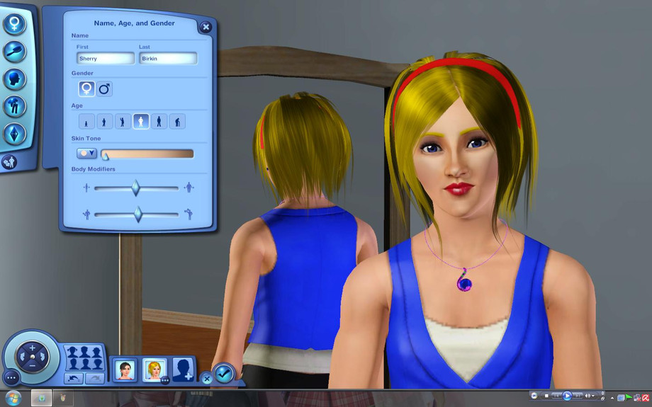 Adult version of sims Gary in escorts