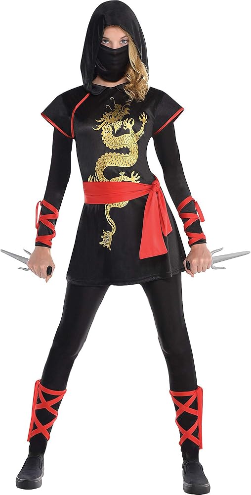 Adult womens ninja costume Nicolett shea lesbian