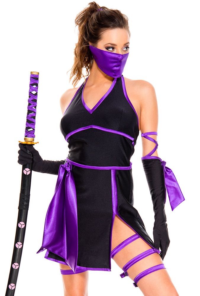 Adult womens ninja costume Muñecas para adulto mercado libre