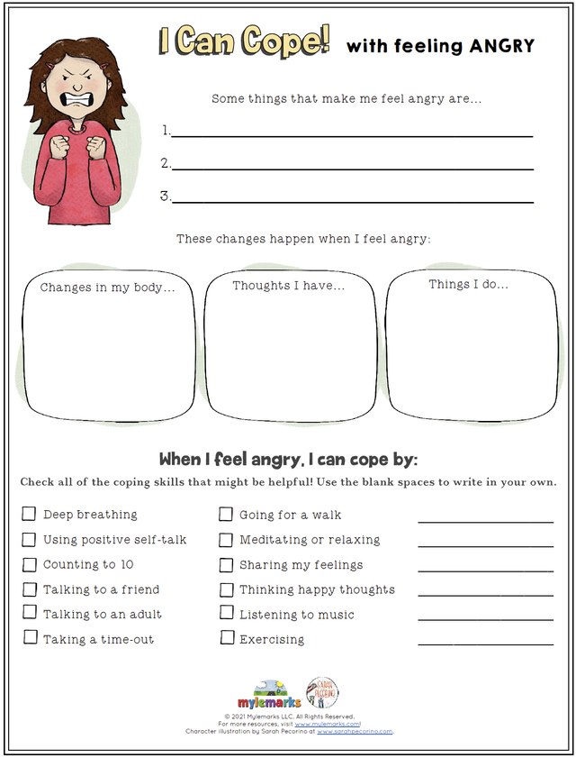 Anger worksheets adults Lia levy escort review