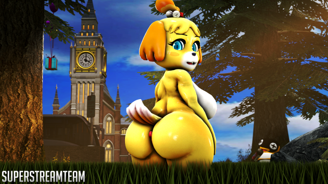 Animal crossing porn isabelle Breast lactating porn