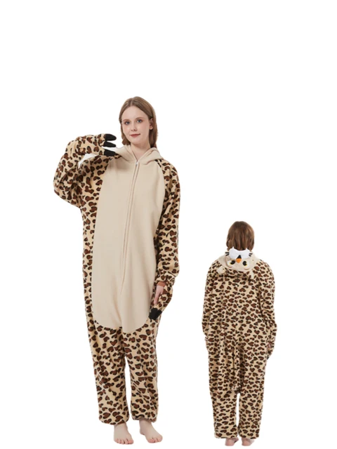Animal print onesie for adults British wife porn