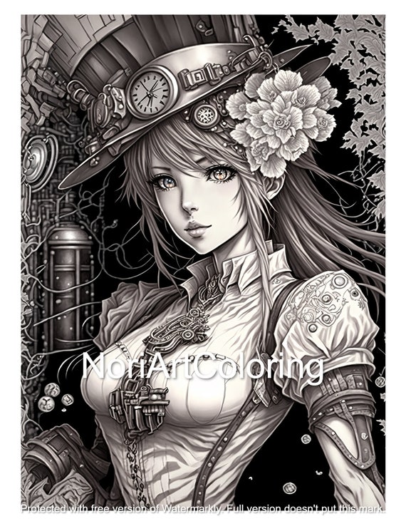 Anime adult coloring pages Mia grey xxx