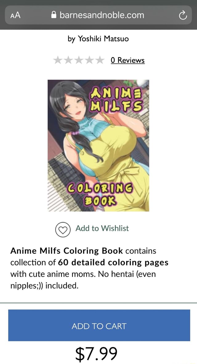 Anime milfs coloring book Pornstar x